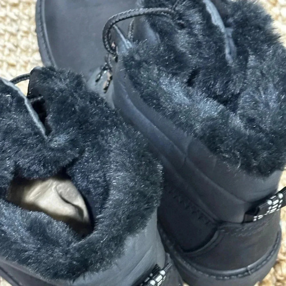 Timberland ReBotl Black Nubuck Women’s Leather Bootie Size 7 - Picture 7 of 10